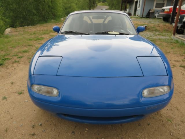 1992 Blue Mazda MX-5 Miata Convertible