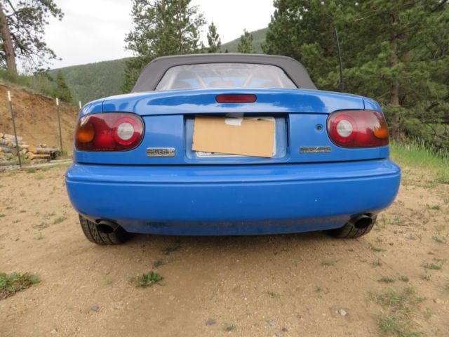 1992 Blue Mazda MX-5 Miata Convertible