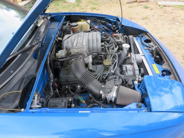 1992 Blue Mazda MX-5 Miata Convertible
