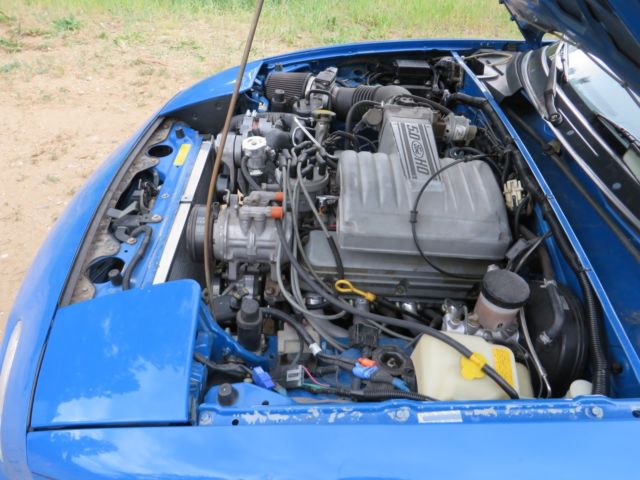 1992 Blue Mazda MX-5 Miata Convertible