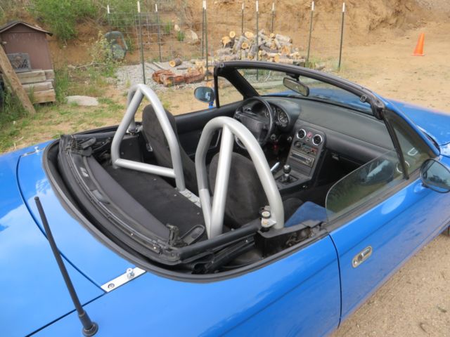1992 Blue Mazda MX-5 Miata Convertible