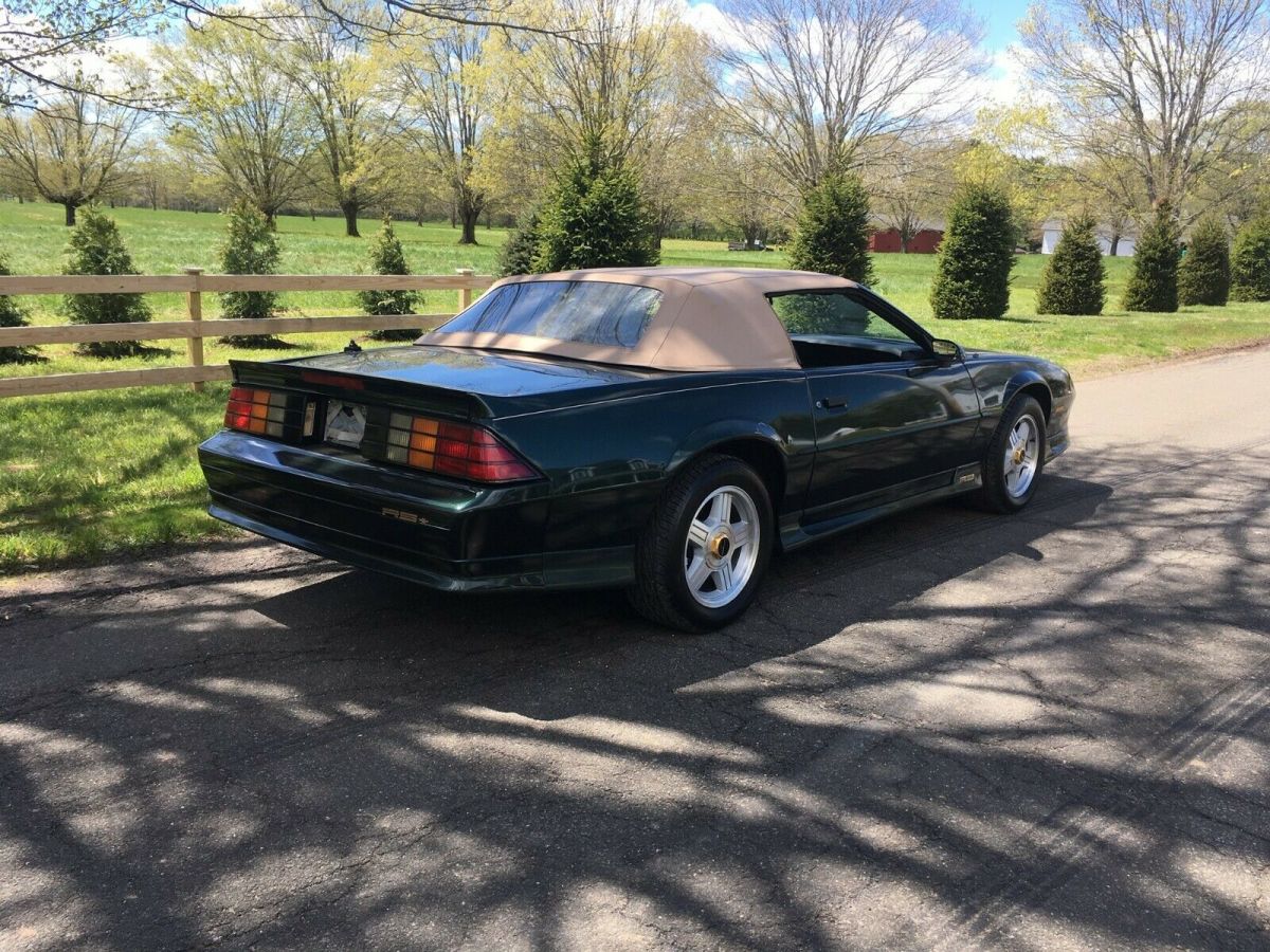 1992 Green Chevrolet Camaro Convertible