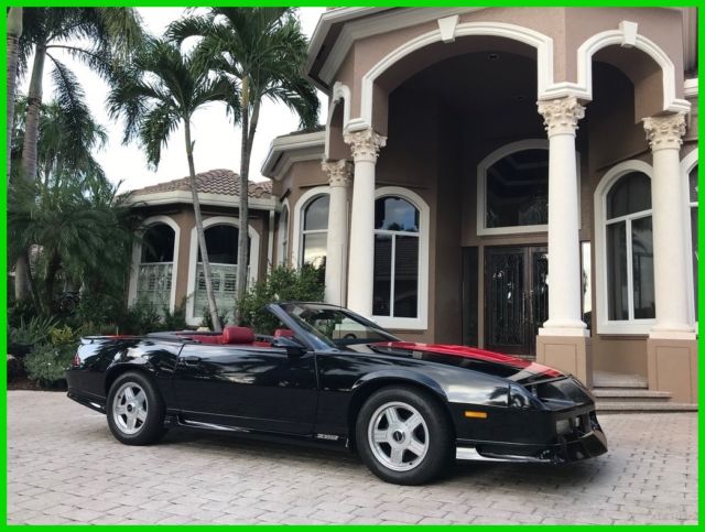 1992 Black Chevrolet Camaro Convertible