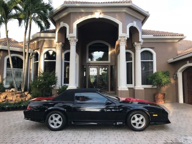 1992 Black Chevrolet Camaro Convertible