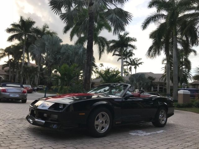 1992 Black Chevrolet Camaro Convertible