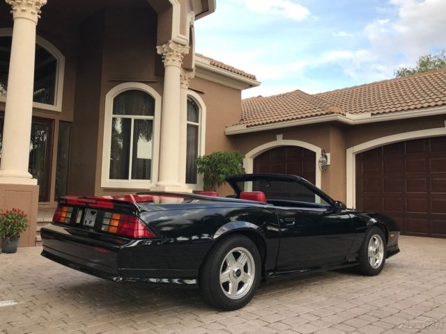 1992 Black Chevrolet Camaro Convertible