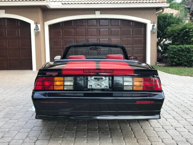 1992 Black Chevrolet Camaro Convertible