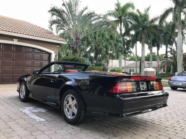 1992 Black Chevrolet Camaro Convertible