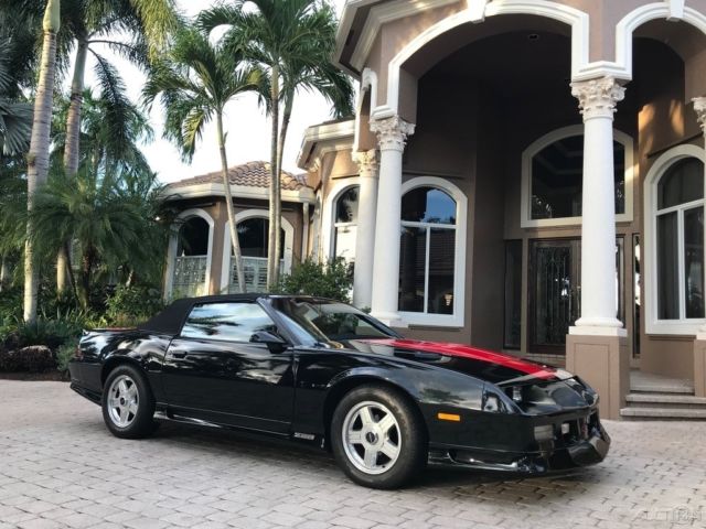 1992 Black Chevrolet Camaro Convertible