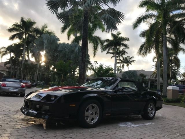 1992 Black Chevrolet Camaro Convertible