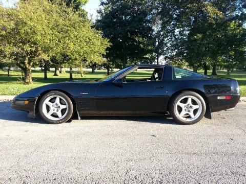 1992 Black Chevrolet Corvette Coupe
