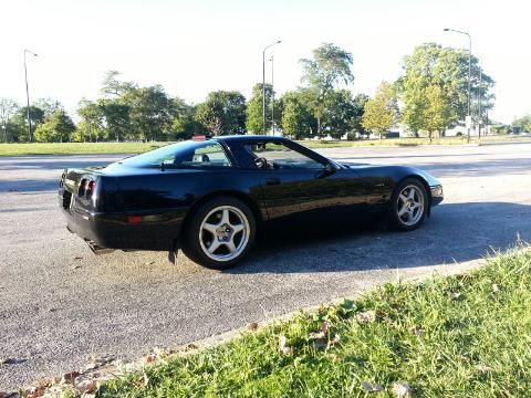 1992 Black Chevrolet Corvette Coupe