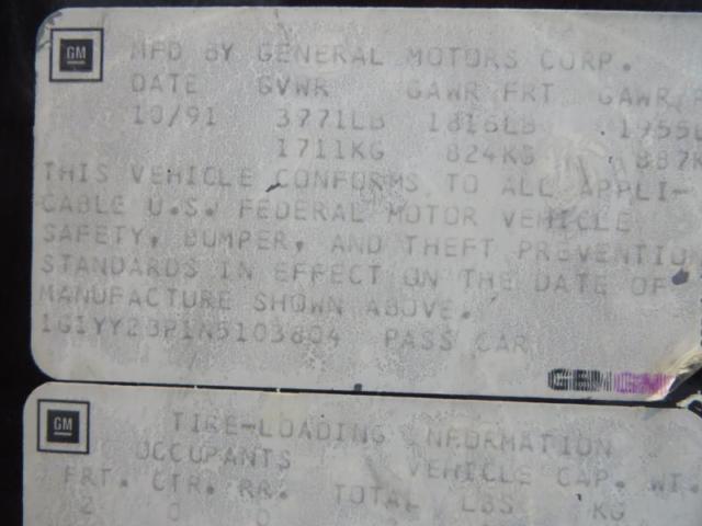 1992 BK ROS Chevrolet Corvette --