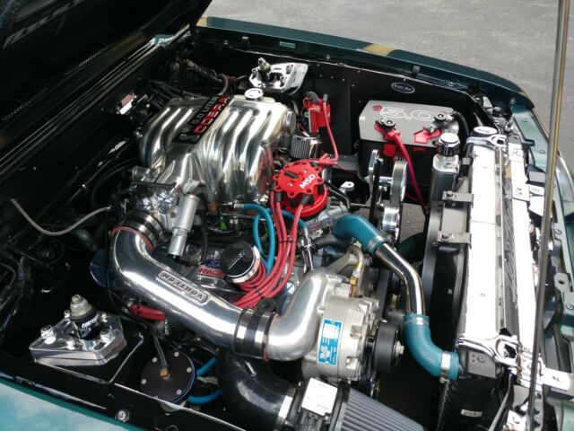 1992 Green Ford Mustang Hatchback