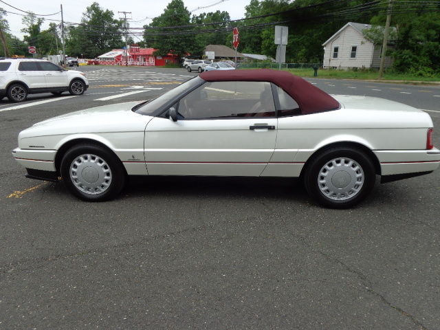 1993 White Cadillac Allante Convertible