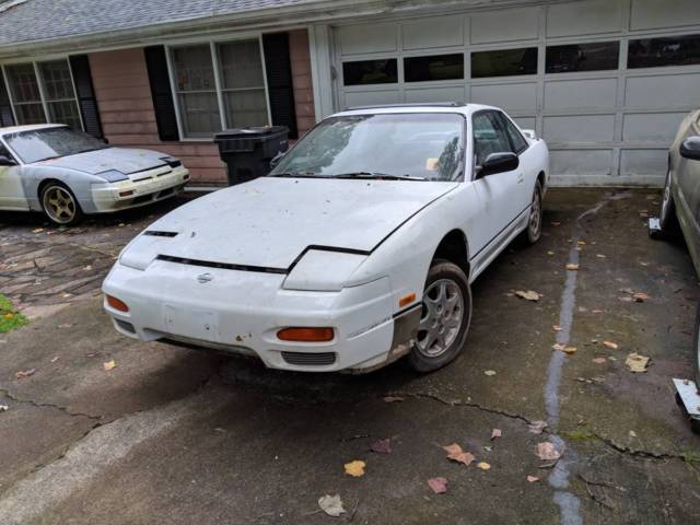 1993 White Nissan 240SX