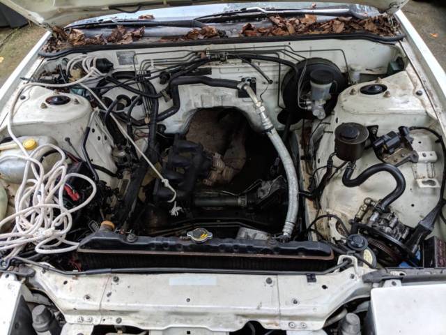 1993 White Nissan 240SX