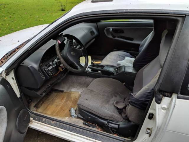 1993 White Nissan 240SX