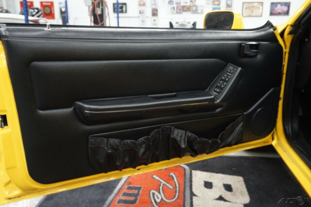 1993 Yellow Ford Mustang Convertible