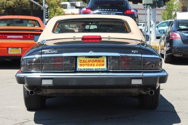 1993 Black Jaguar XJS 2D Convertible
