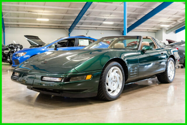 1993 Green Chevrolet Corvette Coupe