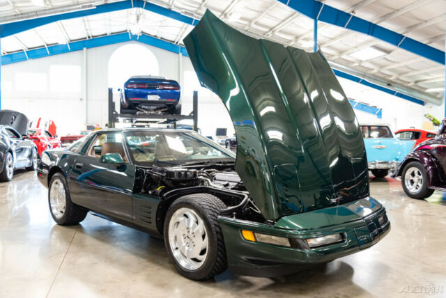 1993 Green Chevrolet Corvette Coupe