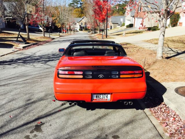 1993 Red Nissan 300ZX Convertible