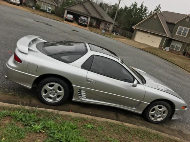 1993 Silver Mitsubishi 3000GT Coupe