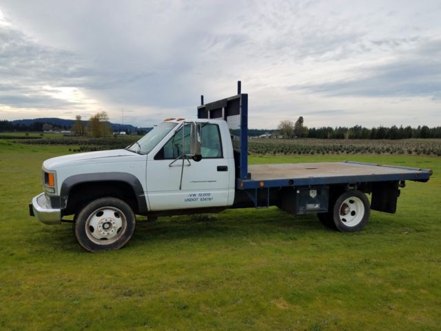 1993 White Chevrolet Silverado 3500