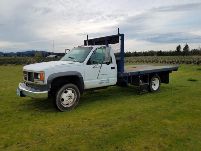 1993 White Chevrolet Silverado 3500