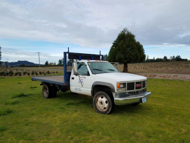 1993 White Chevrolet Silverado 3500