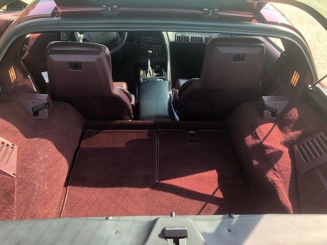 1993 40th naive. maroon Chevrolet Corvette Coupe