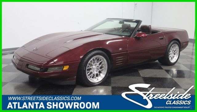 1993 Red Chevrolet Corvette Convertible