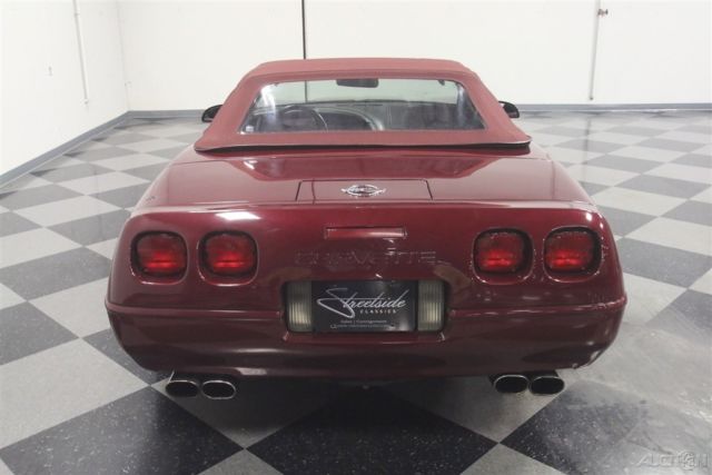 1993 Red Chevrolet Corvette Convertible