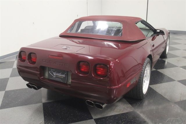 1993 Red Chevrolet Corvette Convertible