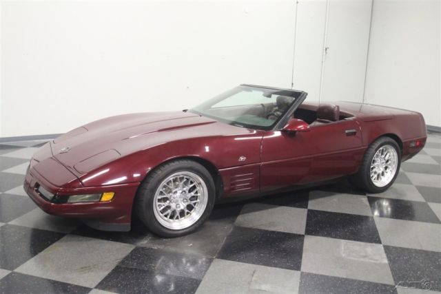 1993 Red Chevrolet Corvette Convertible