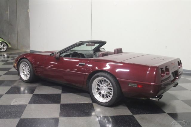 1993 Red Chevrolet Corvette Convertible