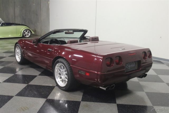 1993 Red Chevrolet Corvette Convertible