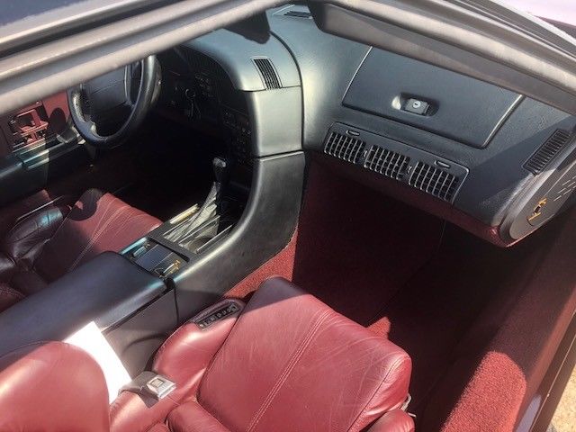 1993 40th naive. maroon Chevrolet Corvette Coupe