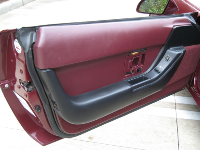 1993 Ruby Red Chevrolet Corvette Coupe