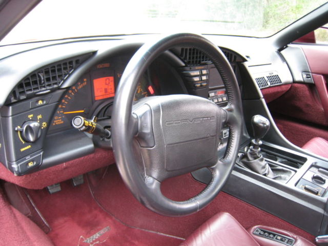 1993 Ruby Red Chevrolet Corvette Coupe