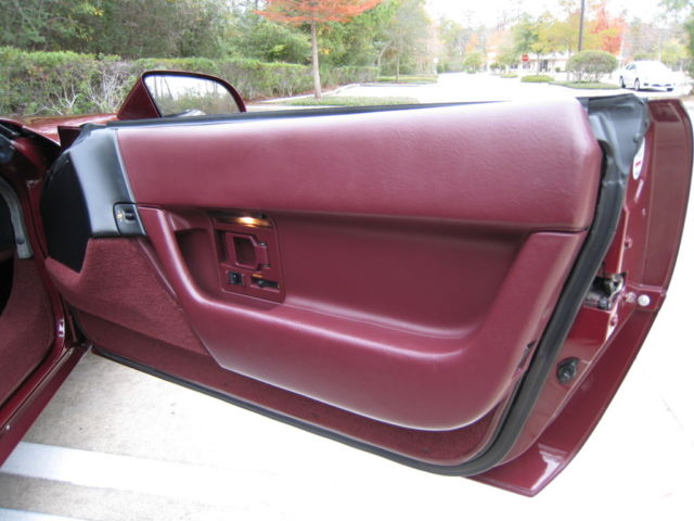 1993 Ruby Red Chevrolet Corvette Coupe