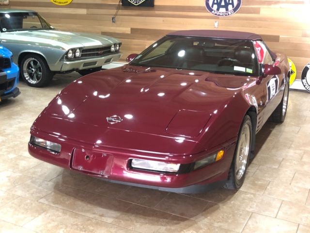1993 Ruby Red Chevrolet Corvette Convertible