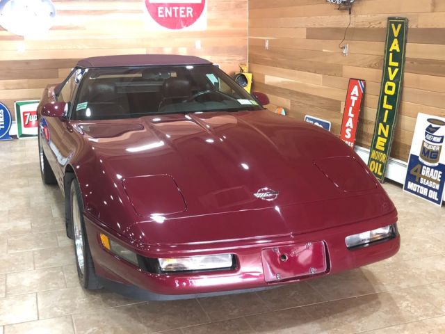 1993 Ruby Red Chevrolet Corvette Convertible
