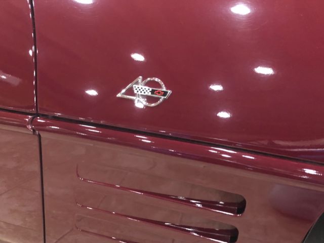 1993 Ruby Red Chevrolet Corvette Convertible