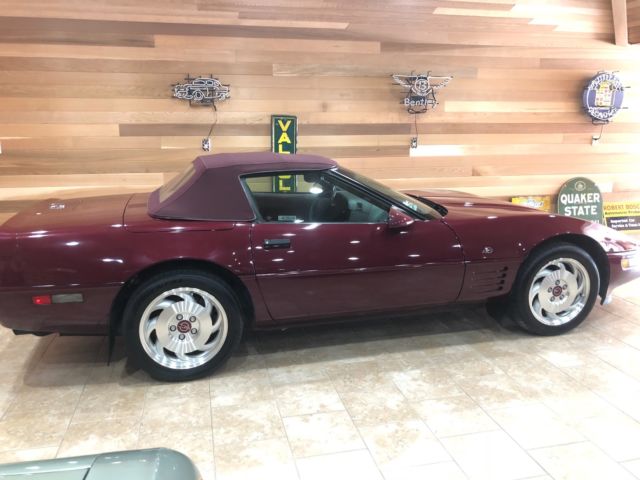 1993 Ruby Red Chevrolet Corvette Convertible