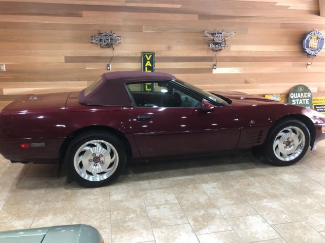 1993 Ruby Red Chevrolet Corvette Convertible