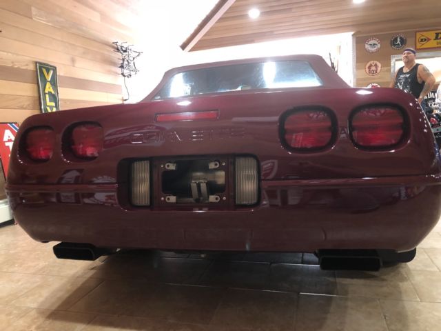1993 Ruby Red Chevrolet Corvette Convertible