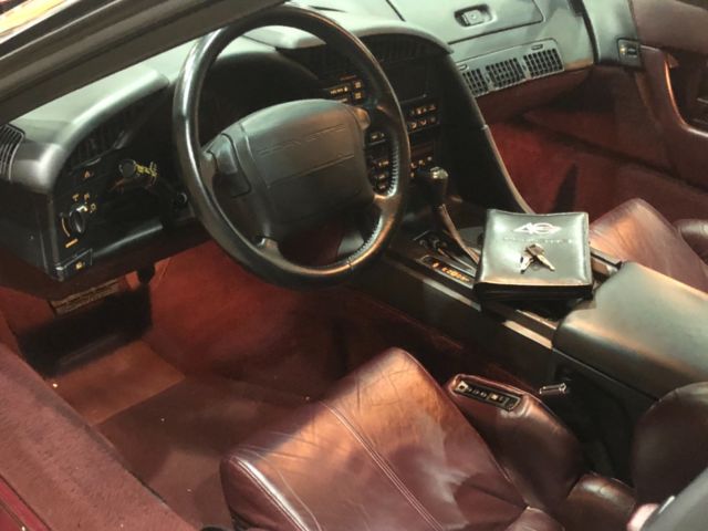 1993 Ruby Red Chevrolet Corvette Convertible