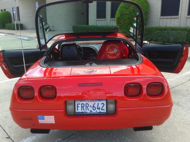 1993 Red Chevrolet Corvette Coupe
